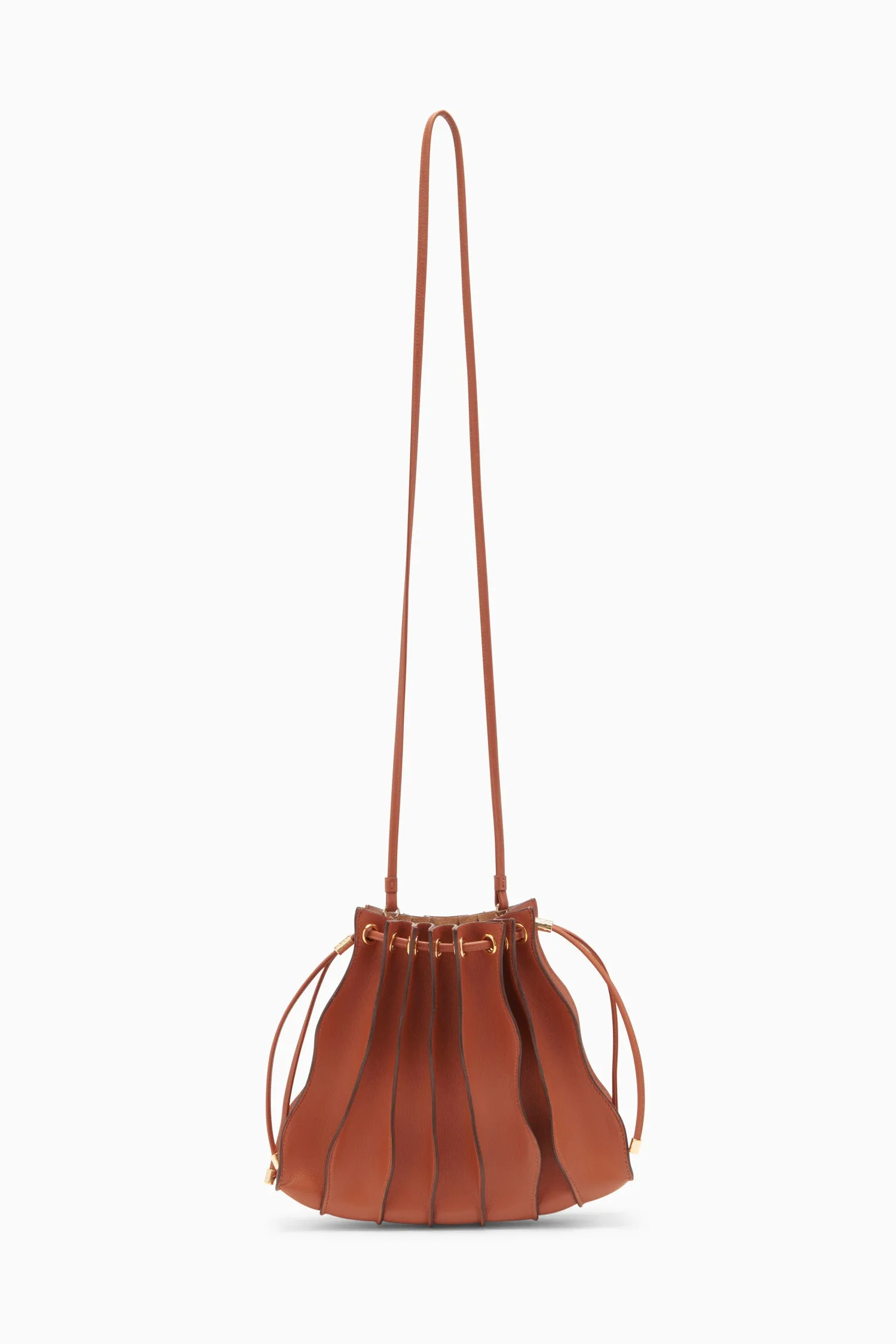 Adria Pleated Wave Crossbody - Sierra