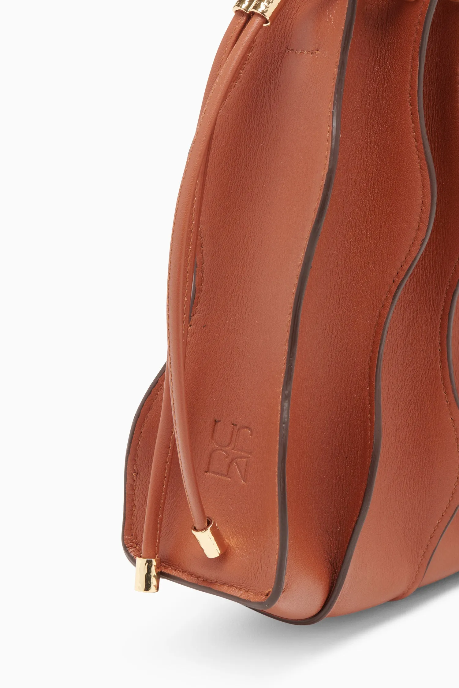Adria Pleated Wave Crossbody - Sierra