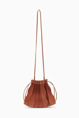 Adria Pleated Wave Crossbody - Sierra