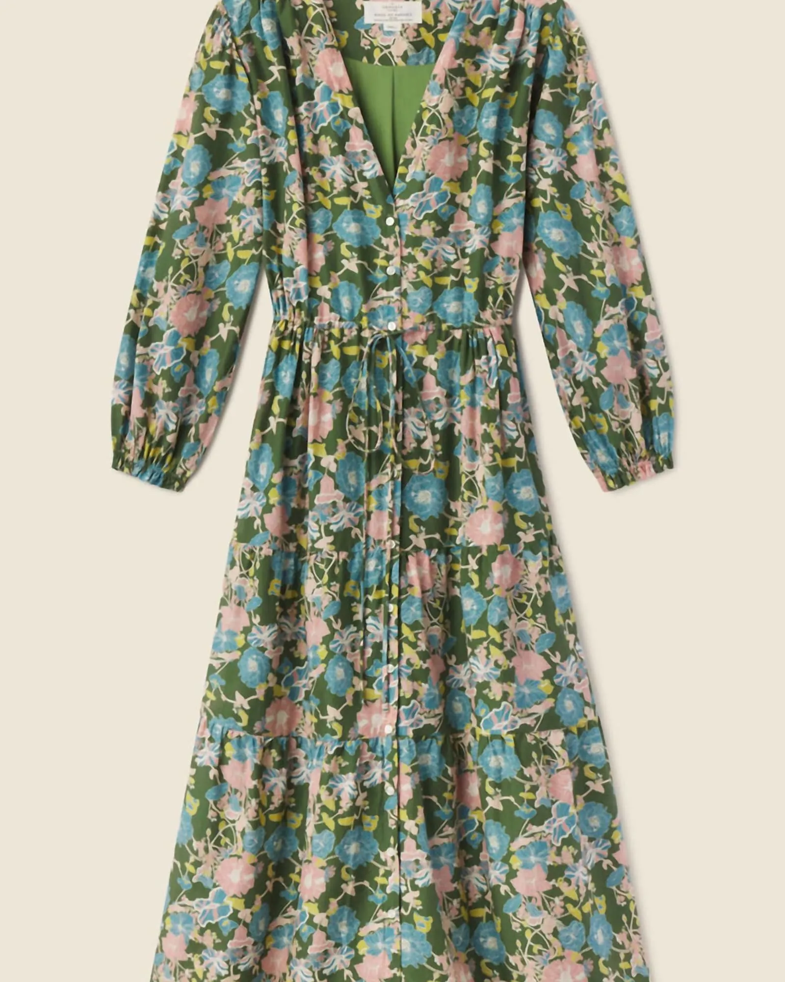 Ainsley "B" Dress in Spring Tendril | Spring Tendril
