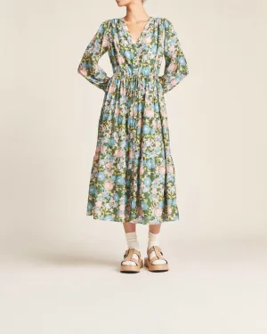 Ainsley "B" Dress in Spring Tendril | Spring Tendril