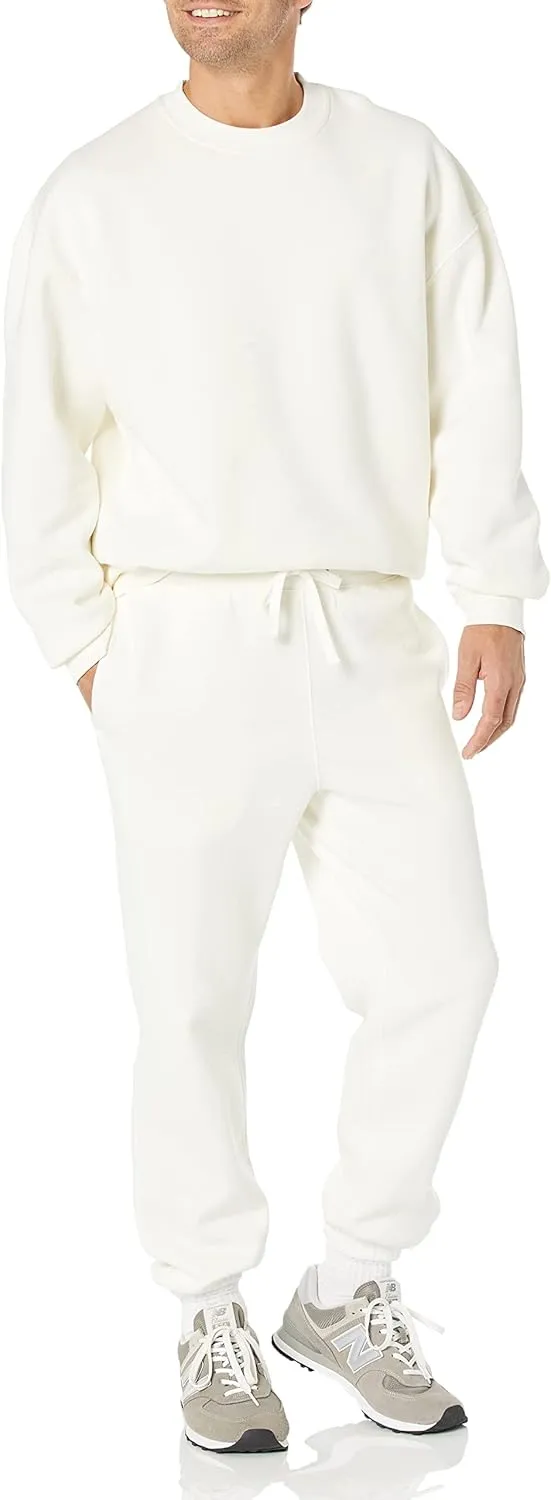 Amazon Essentials Relaxed-Fit Sweatpants for Men - Closed-Bottom, Big & Tall Options