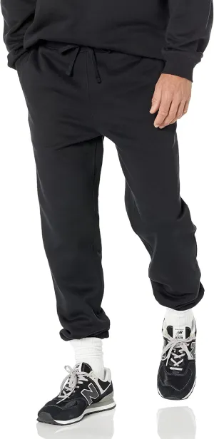 Amazon Essentials Relaxed-Fit Sweatpants for Men - Closed-Bottom, Big & Tall Options