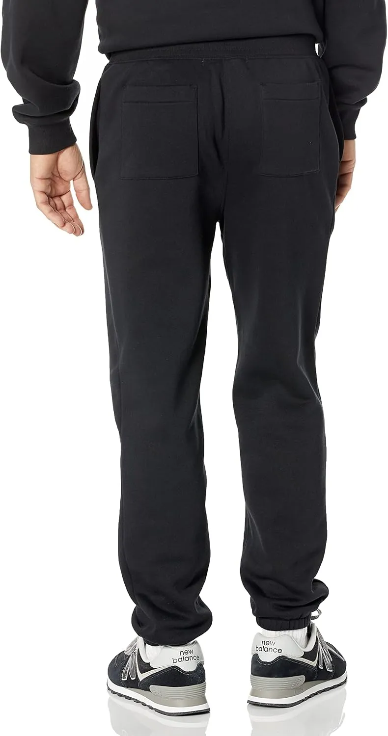 Amazon Essentials Relaxed-Fit Sweatpants for Men - Closed-Bottom, Big & Tall Options