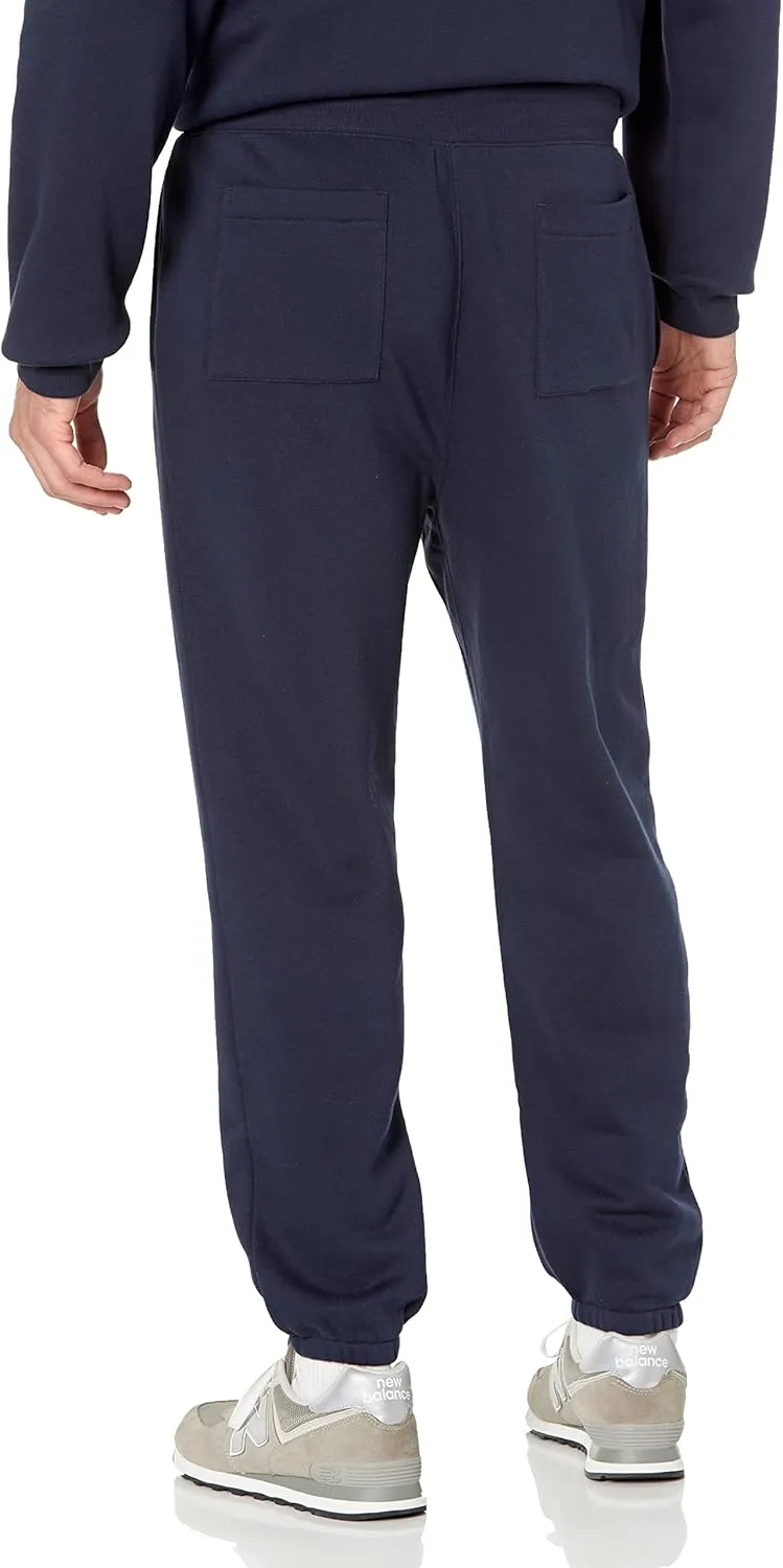 Amazon Essentials Relaxed-Fit Sweatpants for Men - Closed-Bottom, Big & Tall Options