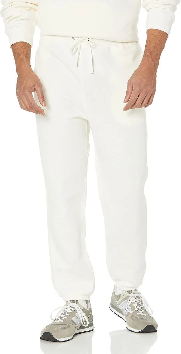 Amazon Essentials Relaxed-Fit Sweatpants for Men - Closed-Bottom, Big & Tall Options