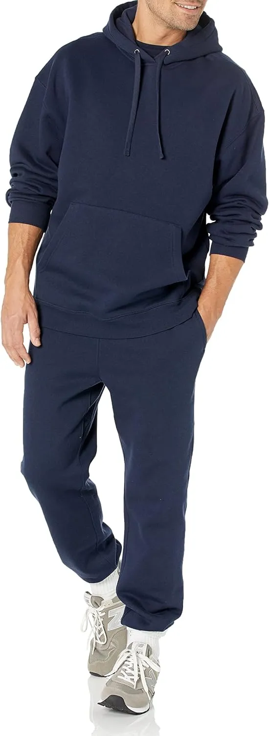 Amazon Essentials Relaxed-Fit Sweatpants for Men - Closed-Bottom, Big & Tall Options