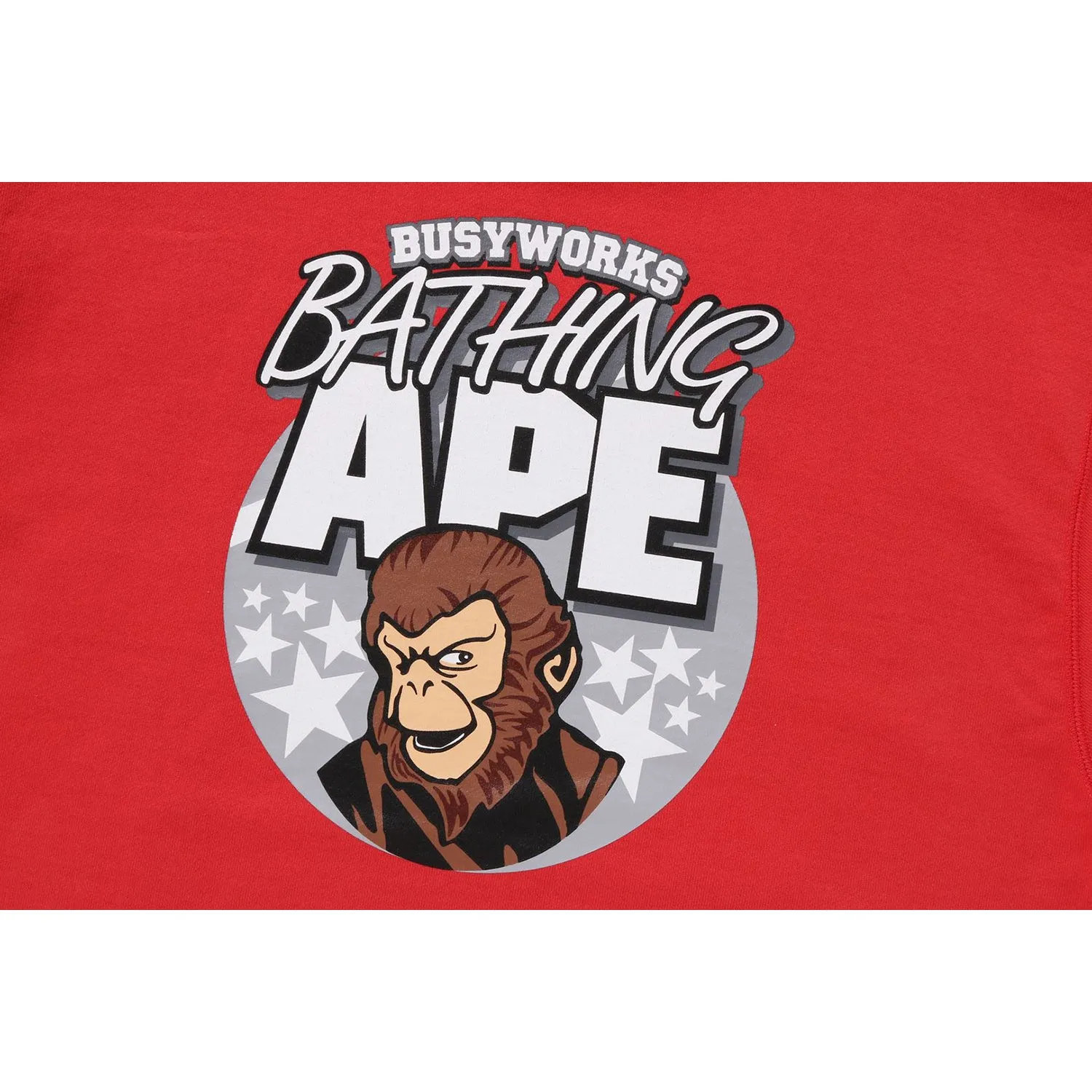 APE RELAXED FIT PULLOVER HOODIE MENS