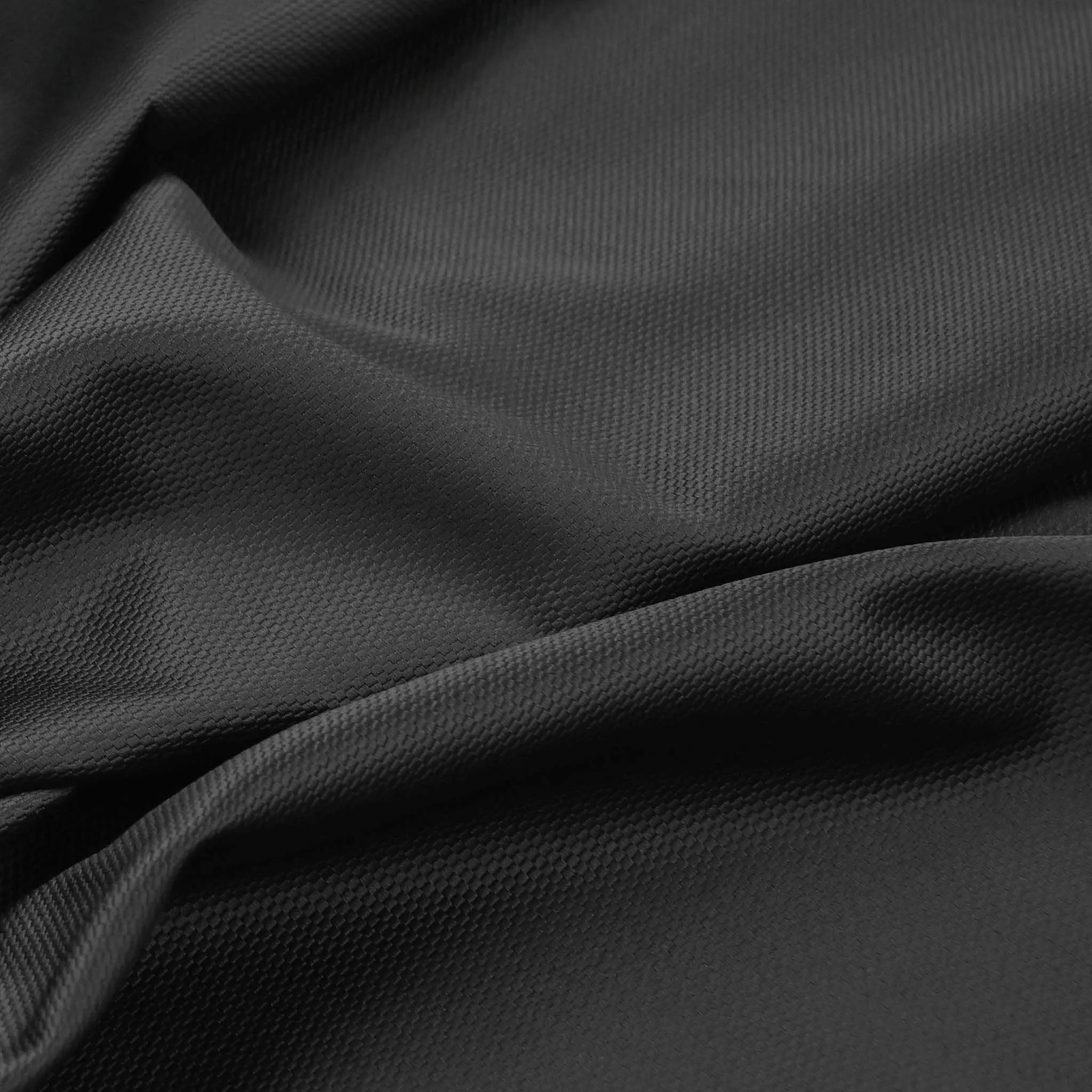 Black Micro Jacquard Fabric 97083