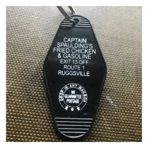 Captain Spaulding's: Fried Chicken & Gasoline - Motel Key Fob