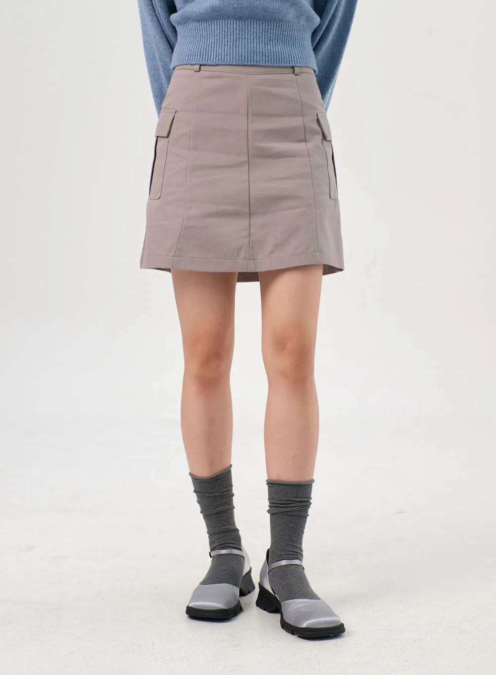 Cargo Mini Skirt OS302