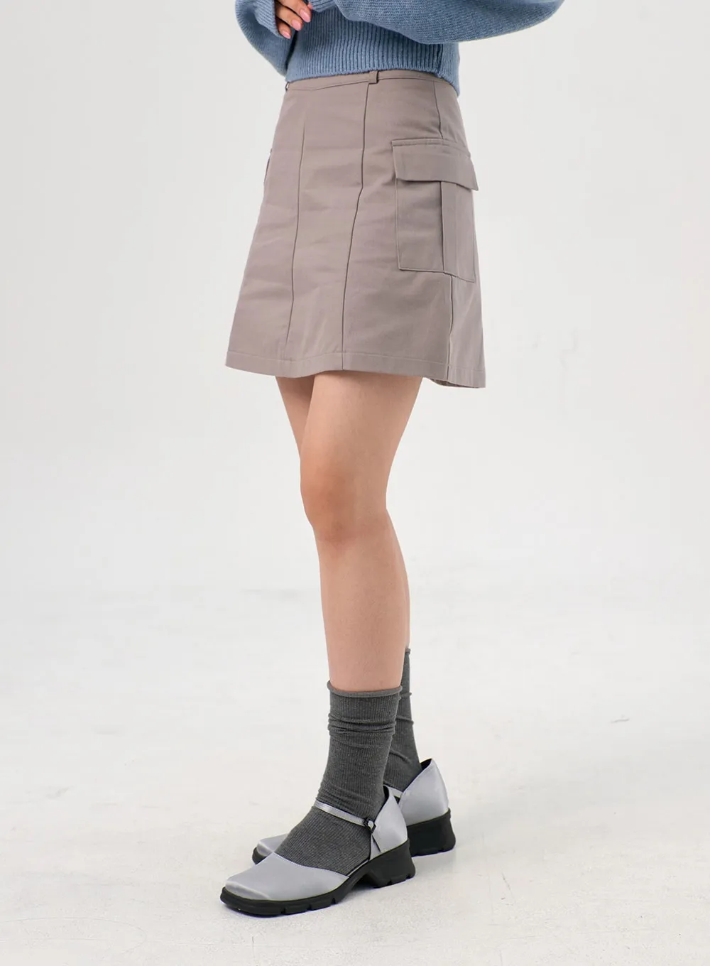 Cargo Mini Skirt OS302