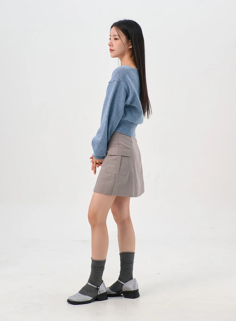Cargo Mini Skirt OS302