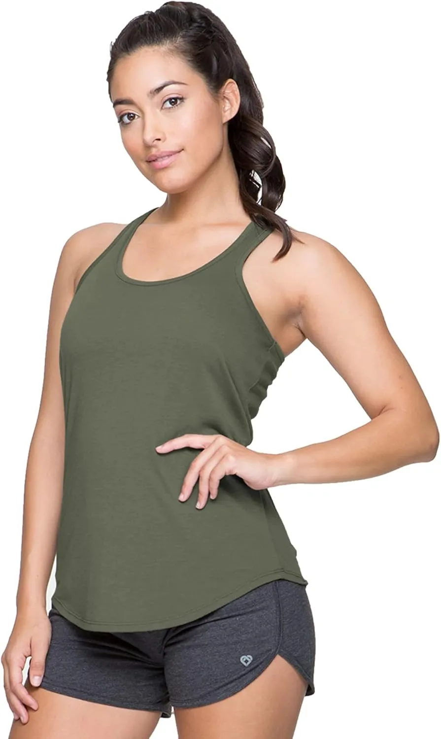 COLOSSEUM Active Women's Mila Relaxed Fit Racerback Tank