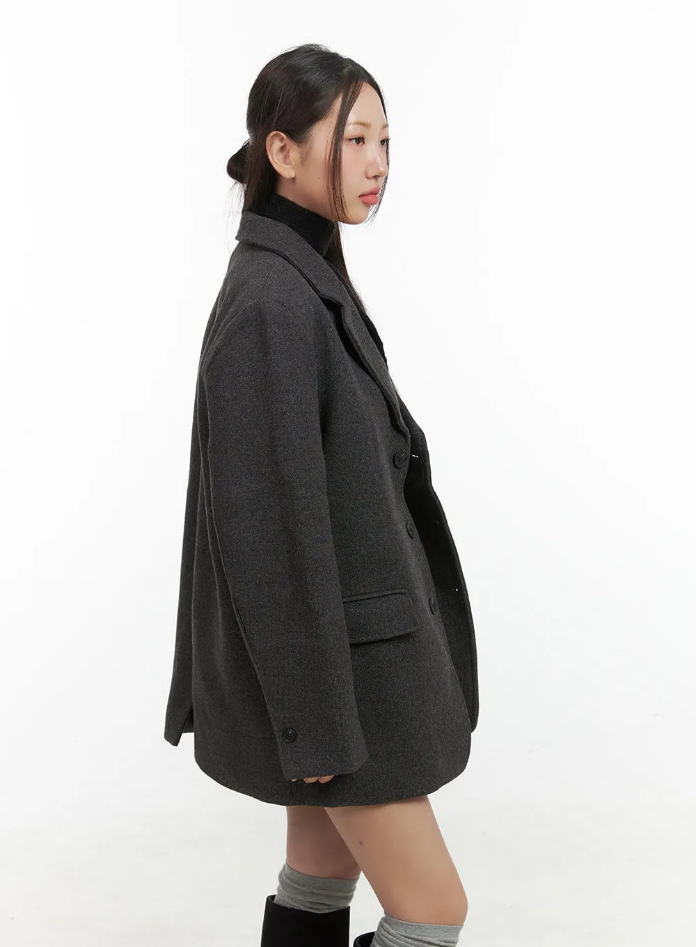 Cozy Chic Oversize Blazer CO417