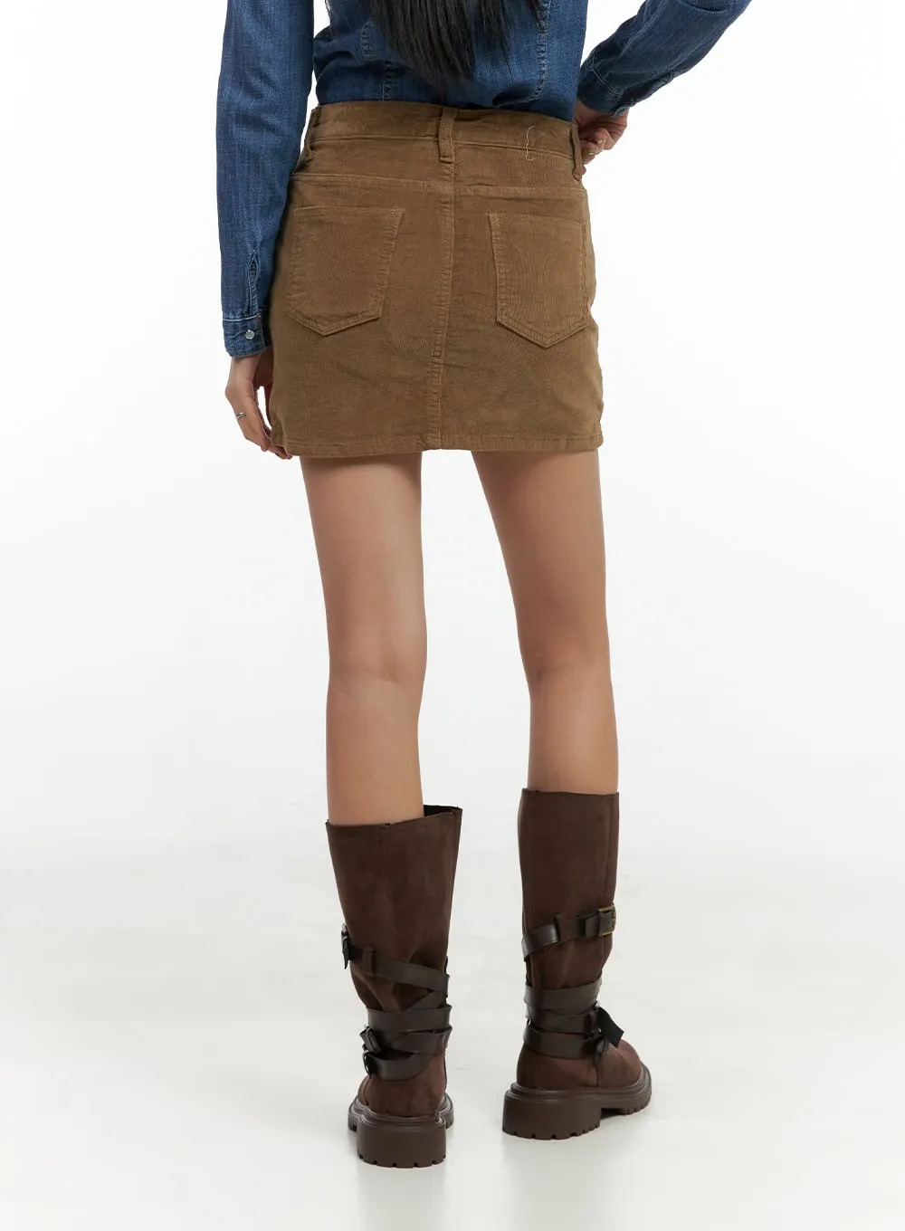 Cozy Corduroy Mini Skirt CO424
