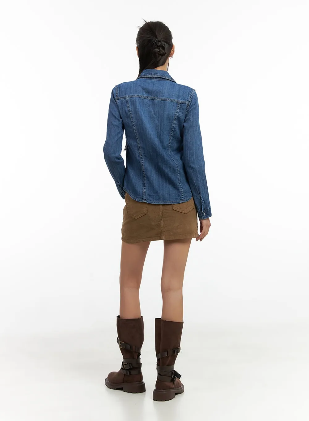 Cozy Corduroy Mini Skirt CO424