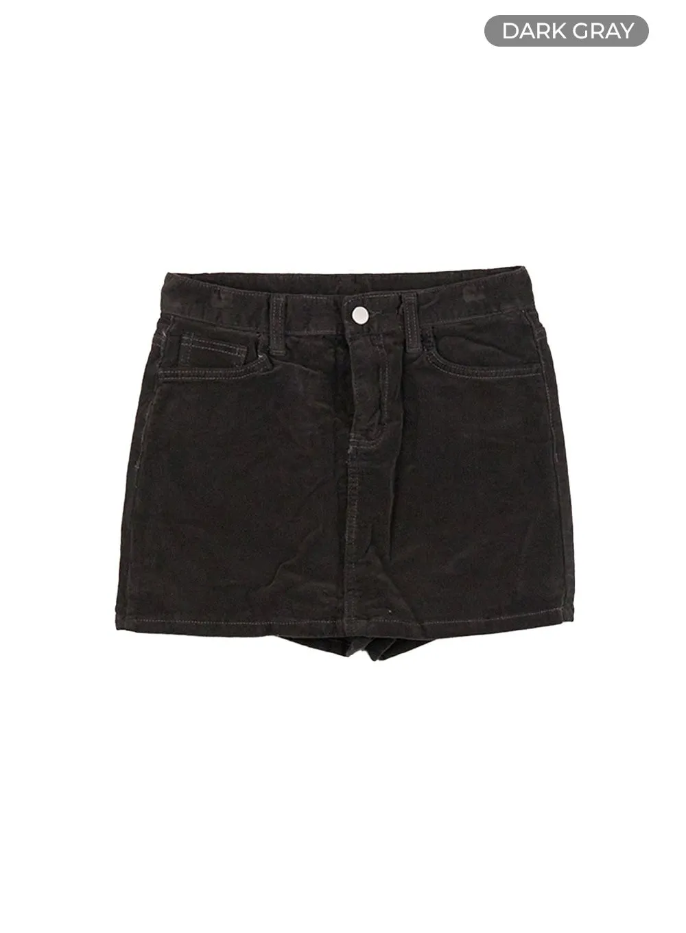 Cozy Corduroy Mini Skirt CO424