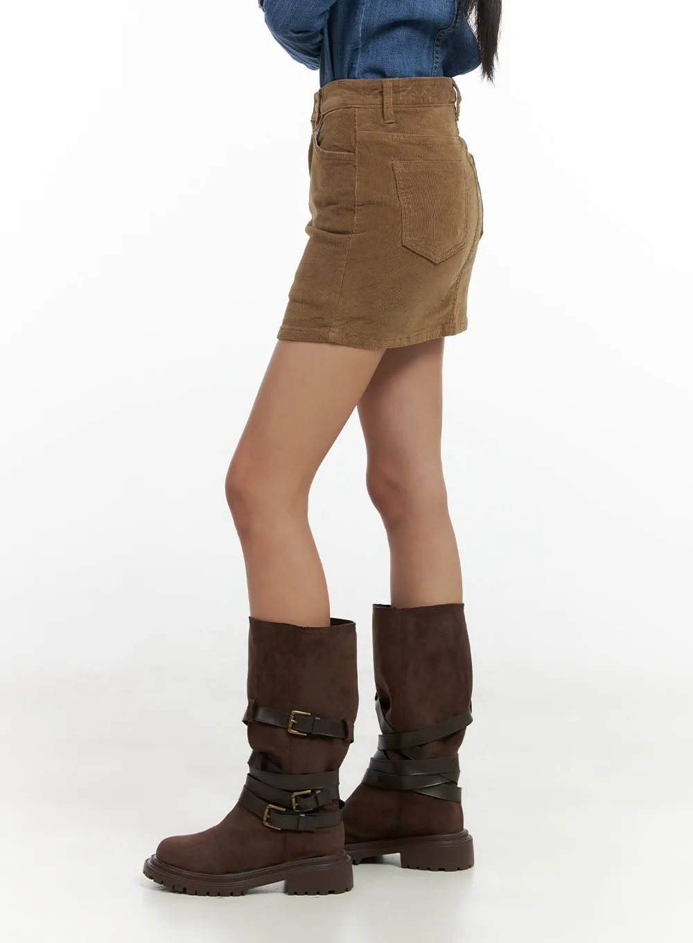 Cozy Corduroy Mini Skirt CO424