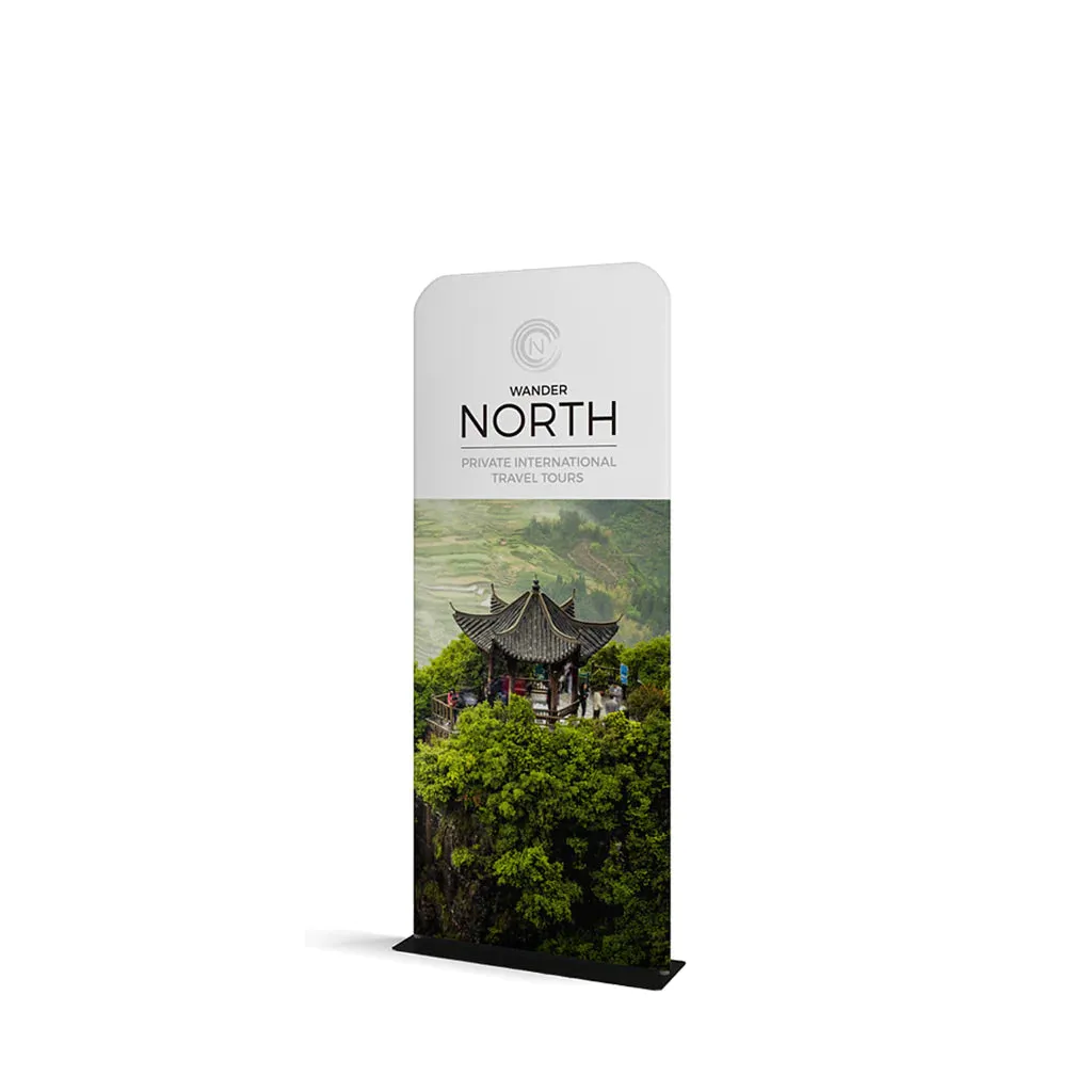 Double-Sided Fabric Display - 36" W