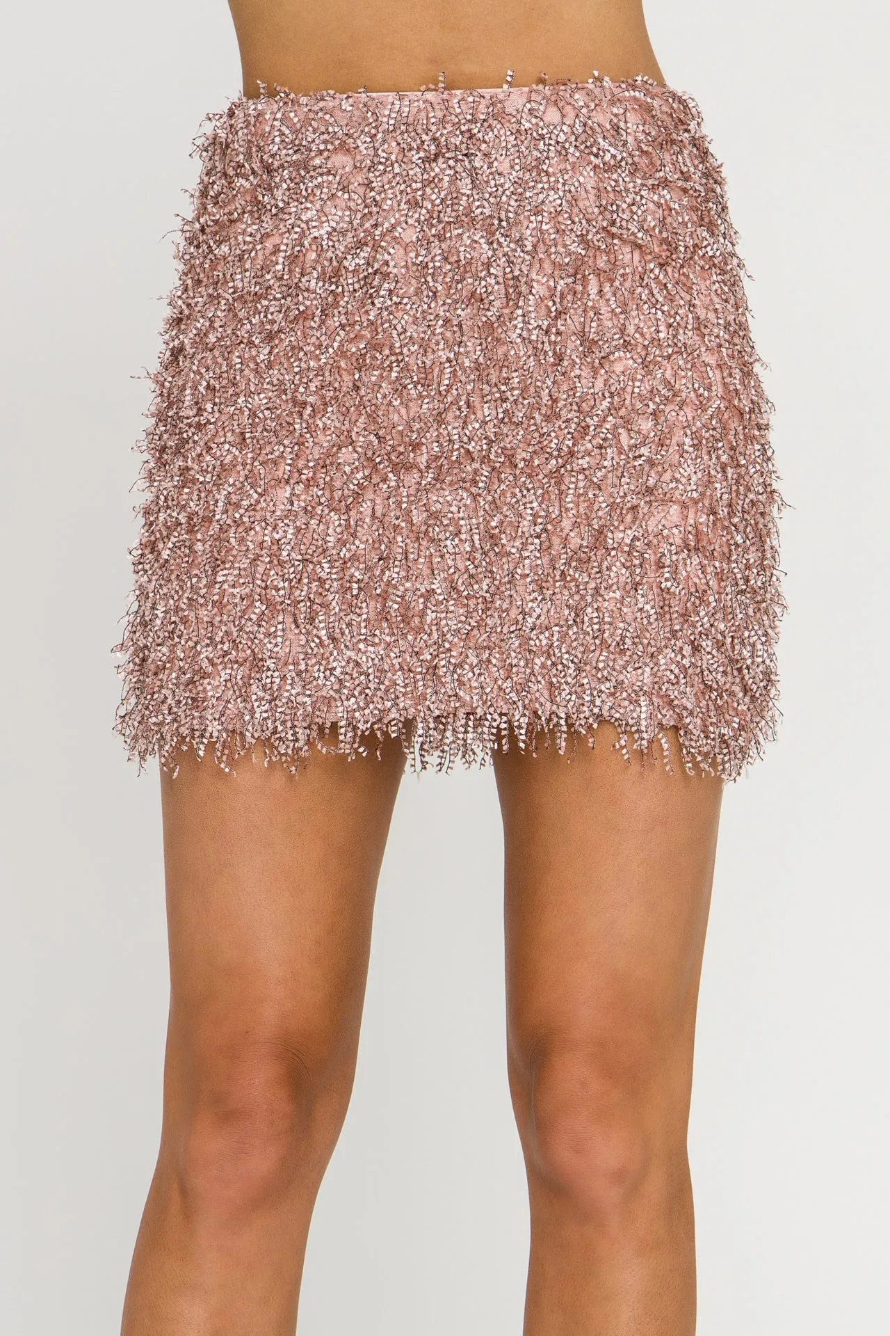 Endless Rose - Fringed Mini Skirt