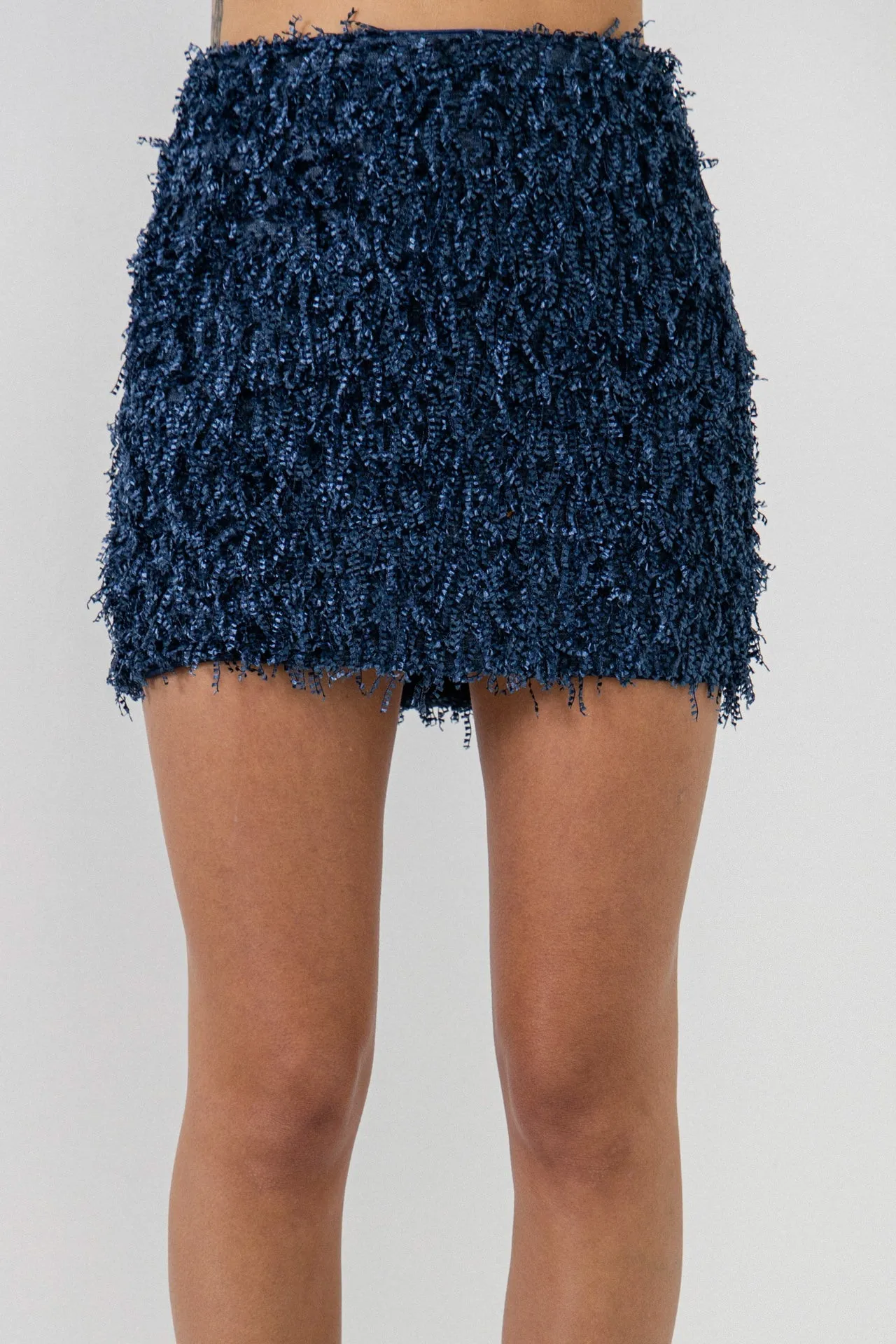 Endless Rose - Fringed Mini Skirt