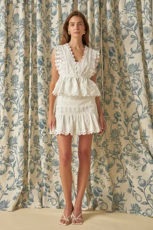 Endless Rose - Trim Detail Mini Skirt