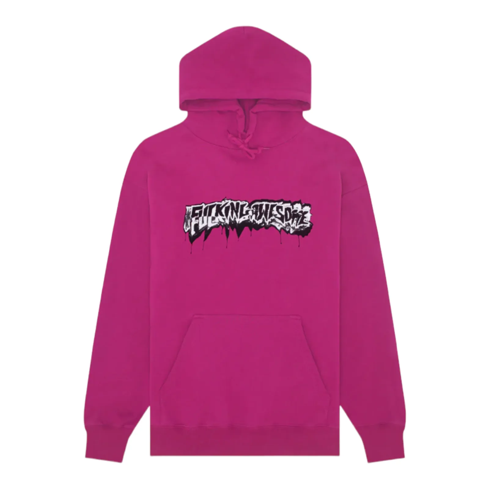 FA Awesome Dill Cut Up Logo Hoodie Magenta