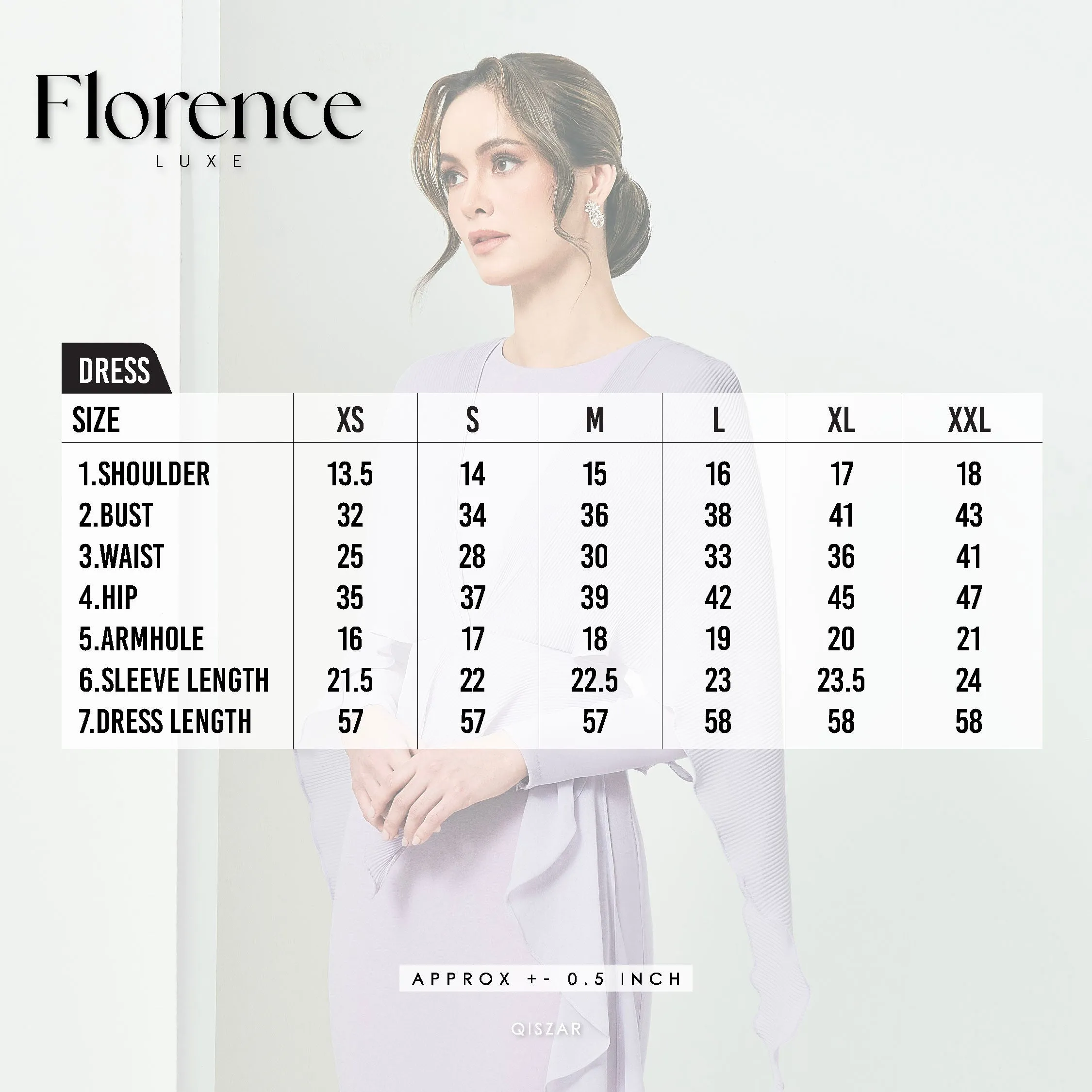 FLORENCE LUXE - SOFT LILAC