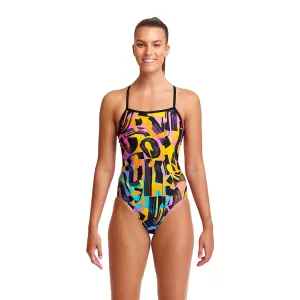 Funkita Womens Single Strap One Piece FS15L- Smooth Stroke