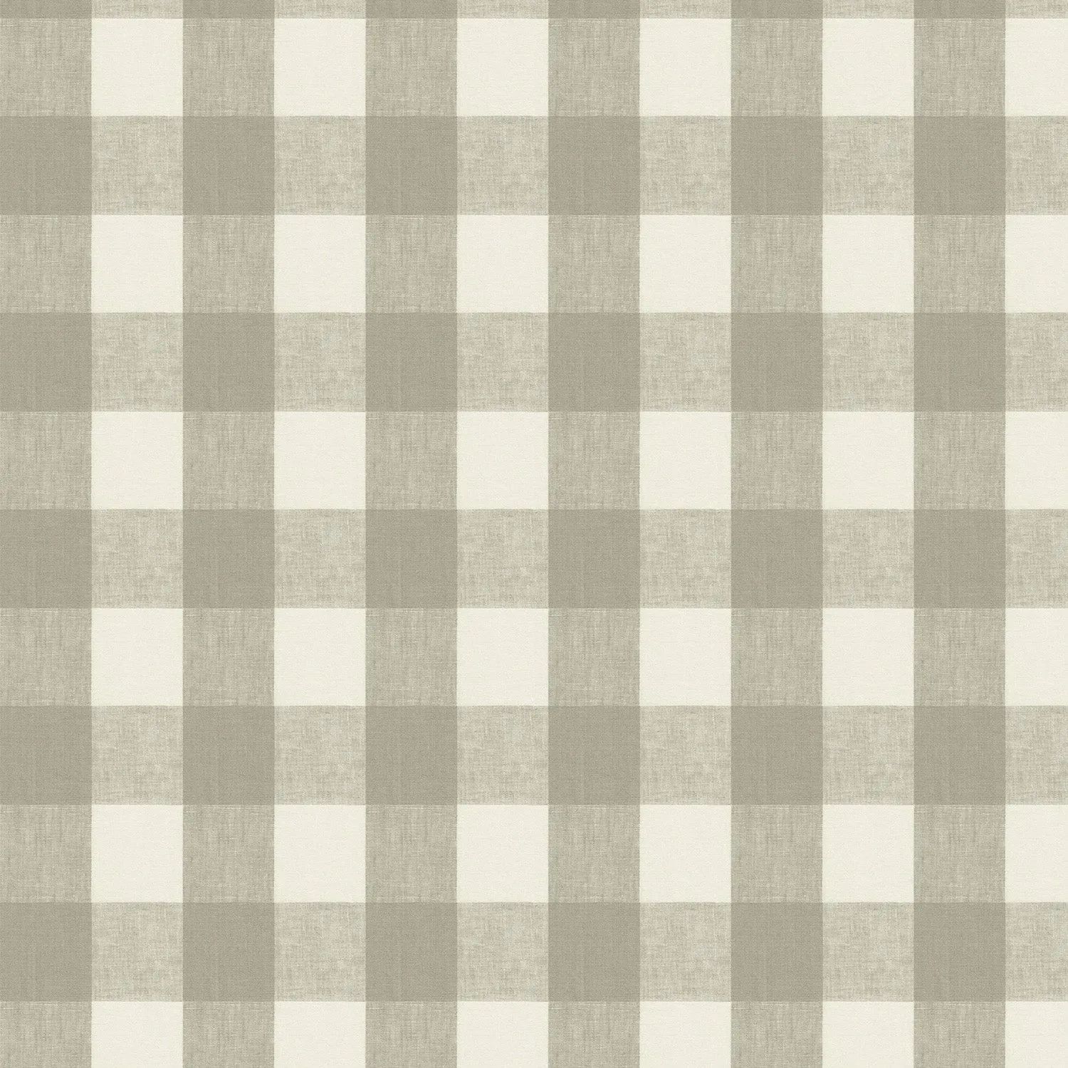 Gingham Warm Stone Roller Blind Sample