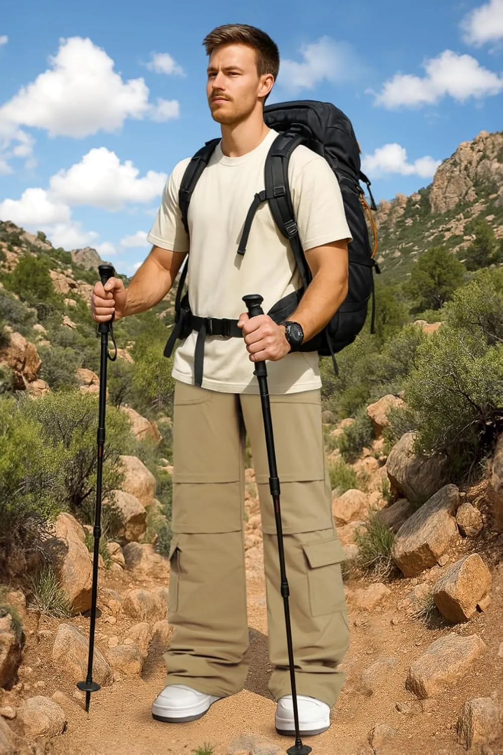 GINGTTO Mens Cargo Pants Relaxed Fit Y2k Pants Men Baggy