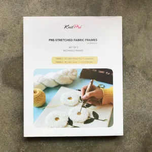 KnitPro Pre-Stretched Rectangle Fabric Frames
