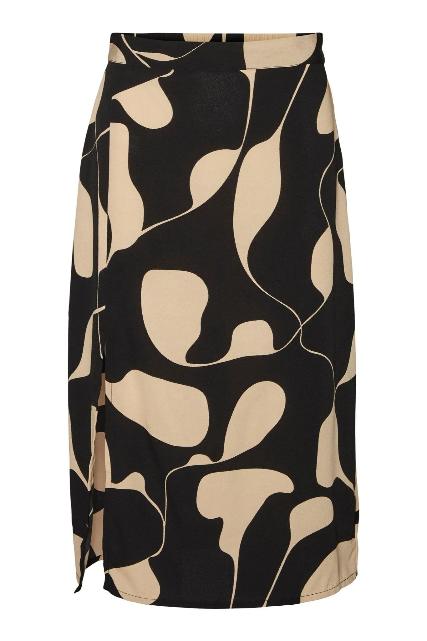 Lydia High Waist Skirt - Black