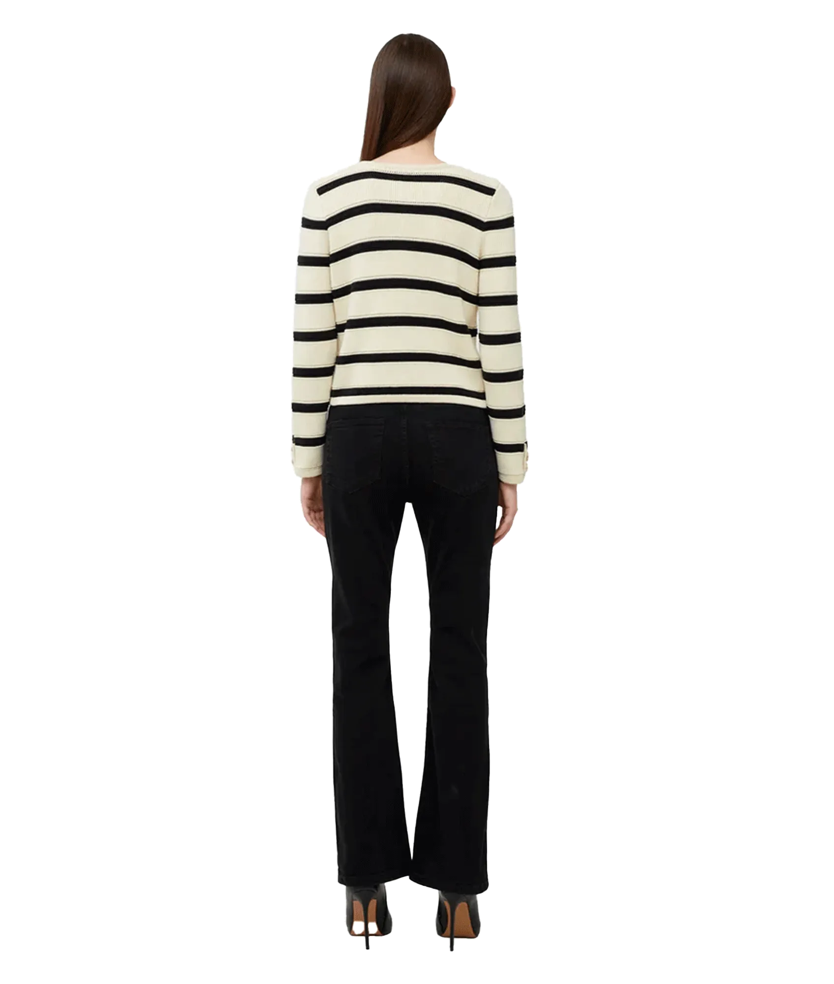 Marloe Knitted Coatigan - Cream