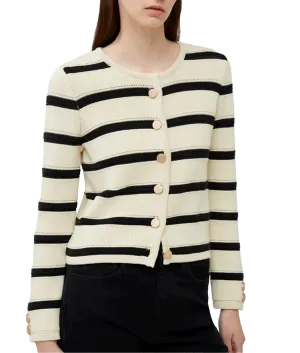 Marloe Knitted Coatigan - Cream