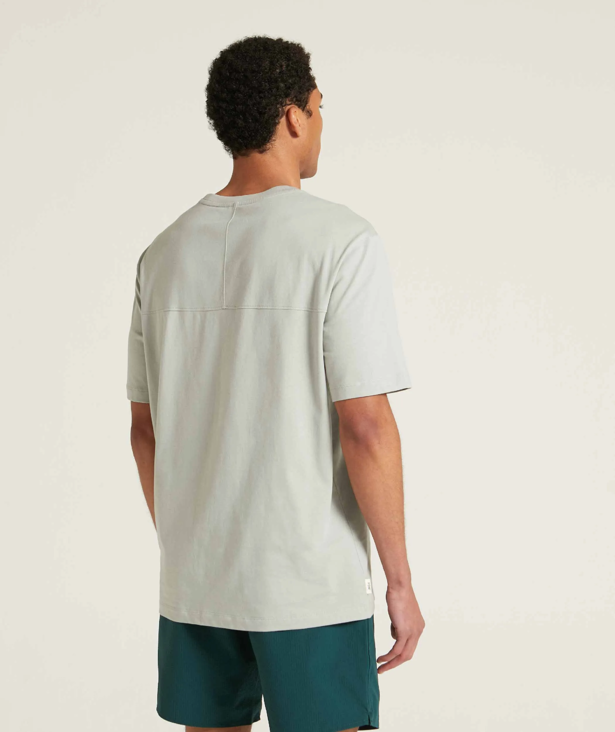 Mens Relaxed Fit Tee - Powder Blue