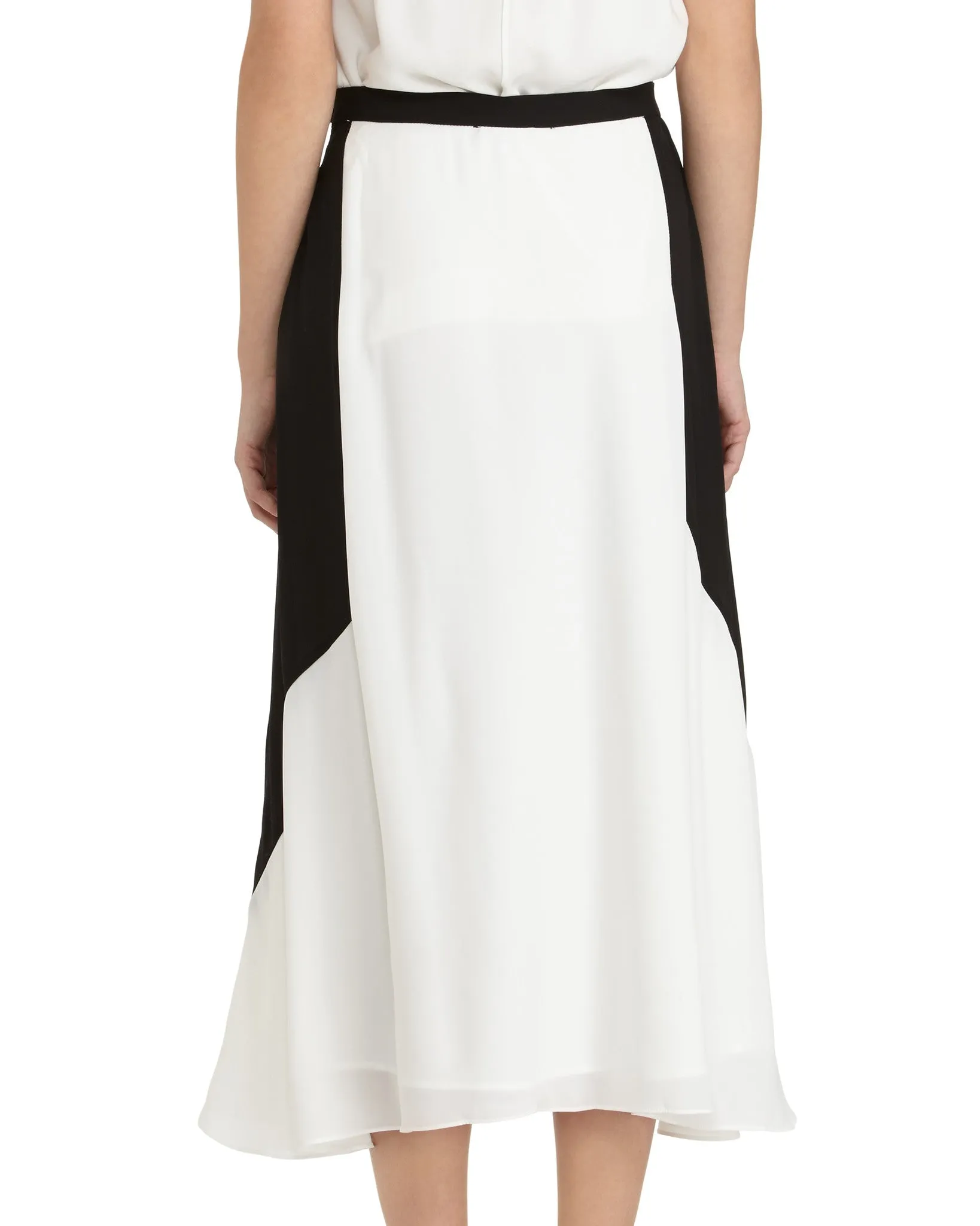 MYNE Storm Skirt | White & Black - FINAL SALE