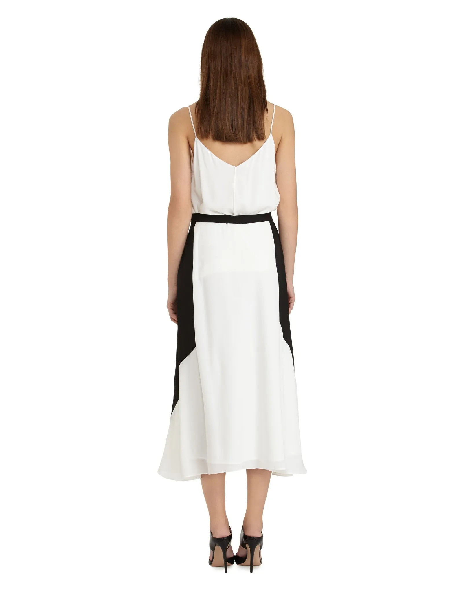 MYNE Storm Skirt | White & Black - FINAL SALE