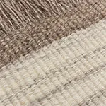 Obra Wool Rug [Grey brown melange/Natural melange]
