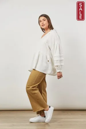 Panorama Relaxed top Dove