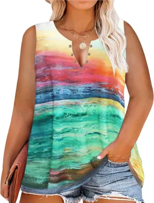 Plus Size Smooth As Tennessee Whiskey Shirt Women Ring Hole Sleeveless Sexy V-Neck Country Music Tank Top Tshirt