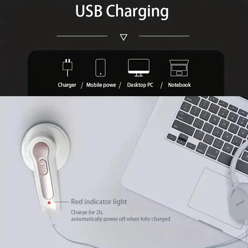 Portable Rechargeable Fabric Shaver