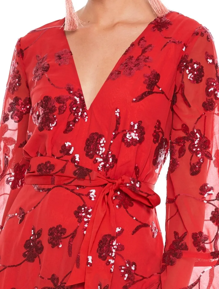 VALIANT L/S MINI DRESS