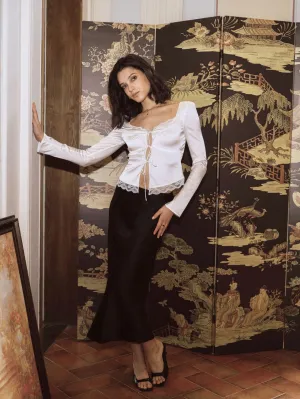 Yedda Silk Skirt